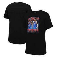 Unisex Stadium Essentials Shai Gilgeous-Alexander & Chet Holmgren Black Oklahoma City Thunder Player Duo T-Shirt