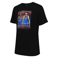 T-shirt unisexe Stadium Essentials Shai Gilgeous-Alexander et Chet Holmgren noir Oklahoma City Thunder Player Duo