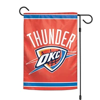 Drapeau de jardin double face WinCraft Oklahoma City Thunder 12" x 18"