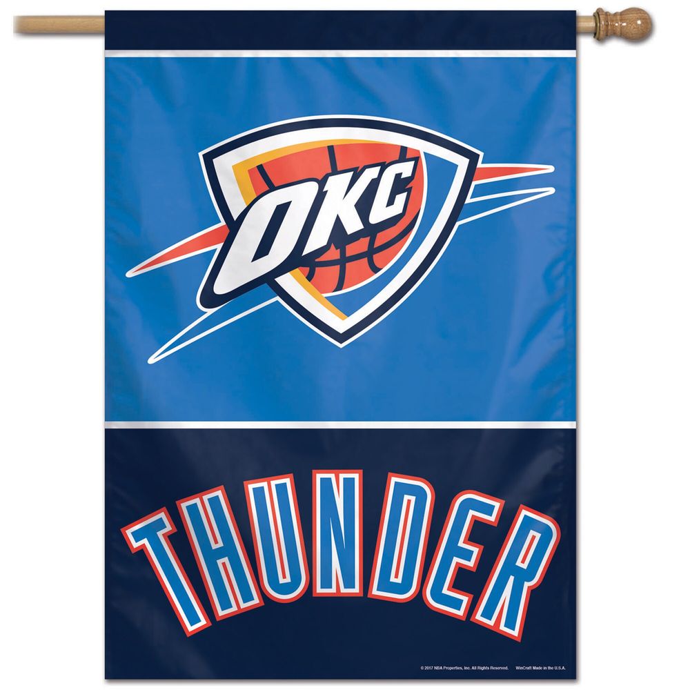 WinCraft Oklahoma City Thunder 28" x 40" Single-Sided Vertical Banner