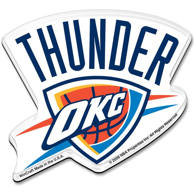 WinCraft Oklahoma City Thunder Team Logo Porte-clés Acrylique Premium