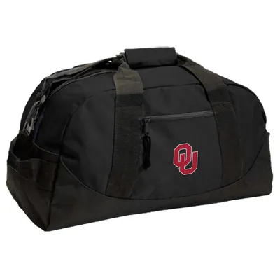 Oklahoma Sooners Dome Duffel Bag - Black