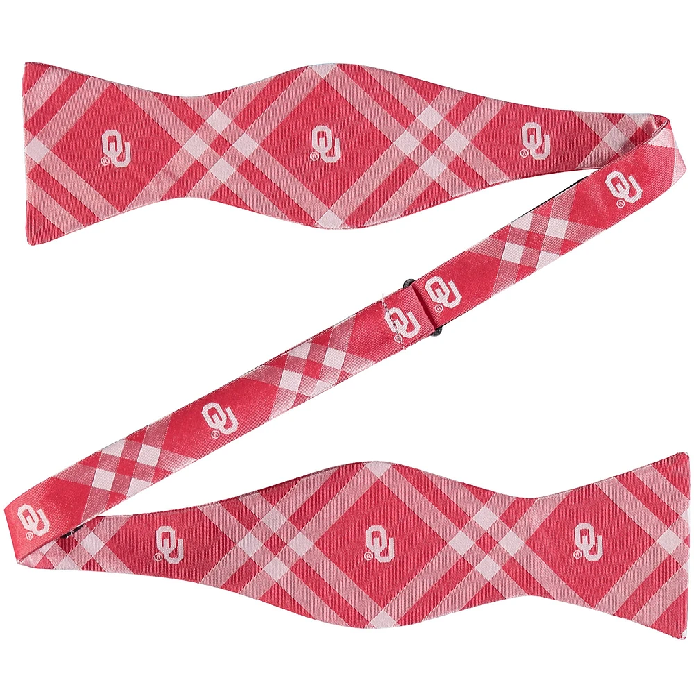 Crimson Oklahoma Sooners Rhodes Self-Tie Bow Tie