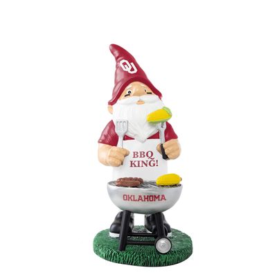 FOCO Oklahoma Sooners Grill Gnome