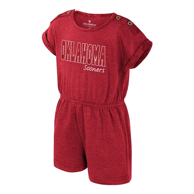 Combinaison Cinder pour filles Colosseum Crimson Oklahoma Sooners