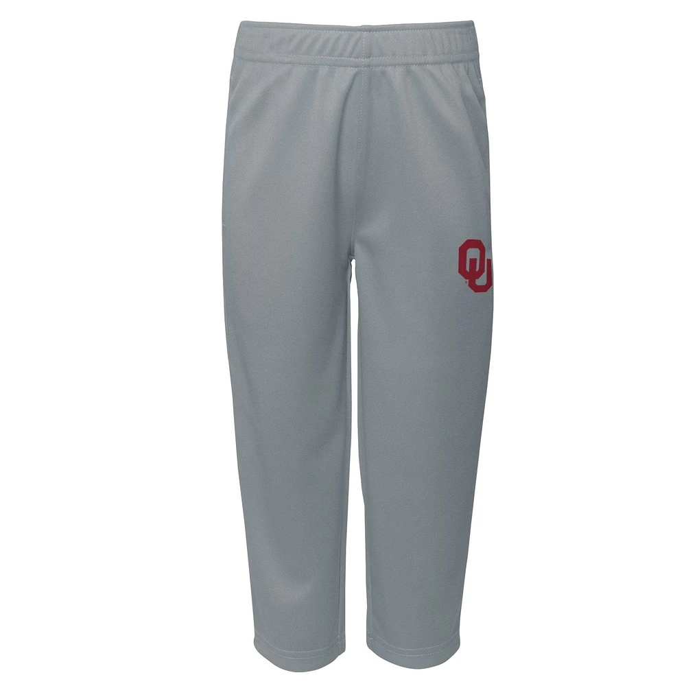 Ensemble maillot et pantalon deux pièces Red Zone Oklahoma Sooners pour bébé rouge