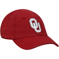 Infant Top of the World Crimson Oklahoma Sooners Mini Me Adjustable Hat