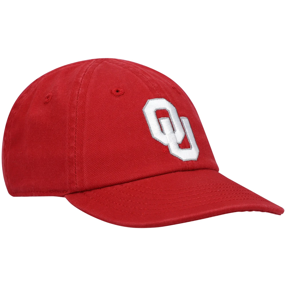 Infant Top of the World Crimson Oklahoma Sooners Mini Me Flex Hat