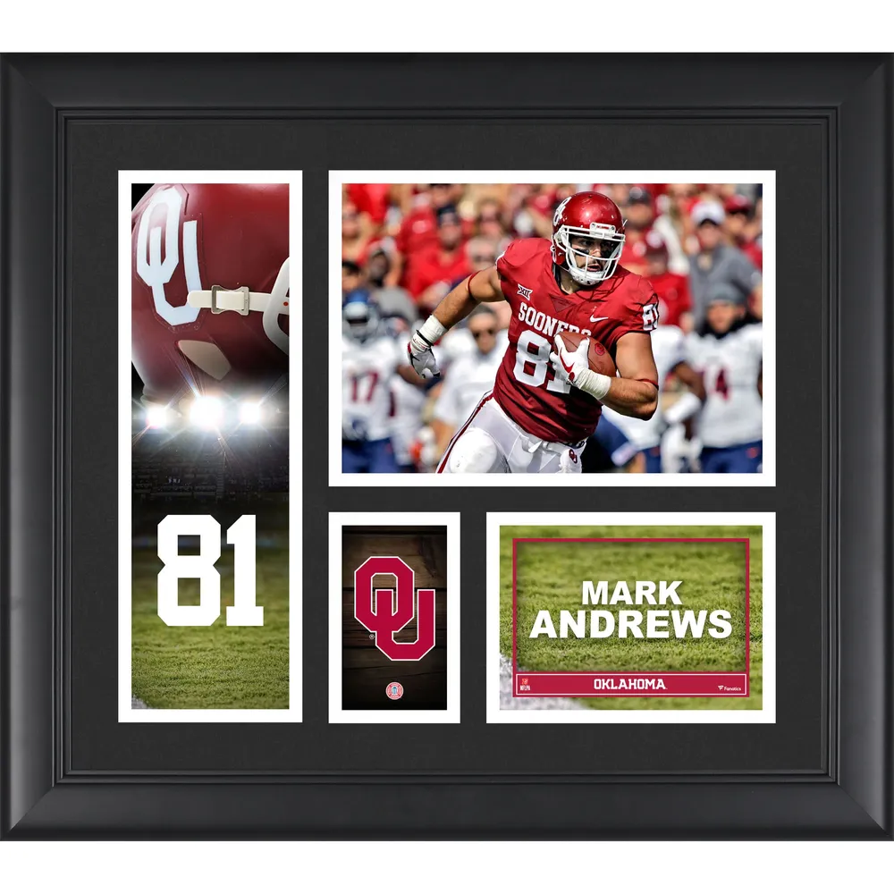 Lids Mark Andrews Oklahoma Sooners Fanatics Authentic Framed 15 x 17  Player Collage