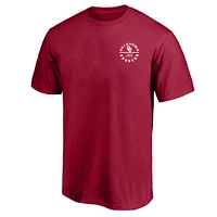 T-shirt Fanatics pour hommes Crimson Oklahoma Sooners Big & Tall Fast Break 2 Hit