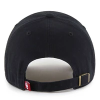 Men's '47 Black Oklahoma Sooners Clean Up Adjustable Hat