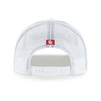 Men's '47 White Oklahoma Sooners Garner Rope Trucker Adjustable Hat