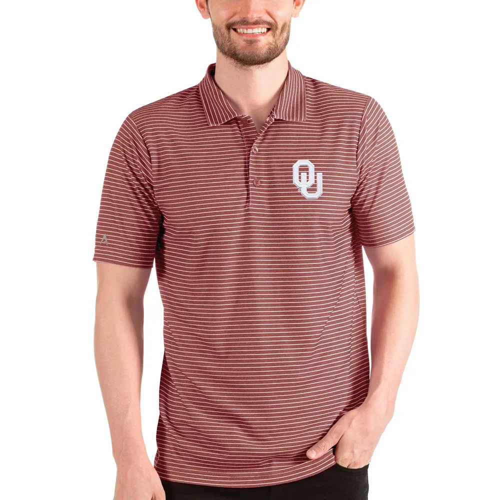 Oklahoma Sooners Antigua Esteem Polo