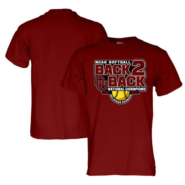 Men's Top of the World Black Oklahoma Sooners 2022 NCAA Softball