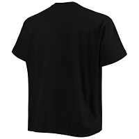 Men's Champion Black Oklahoma Sooners Big & Tall Arch Over Wordmark T-Shirt