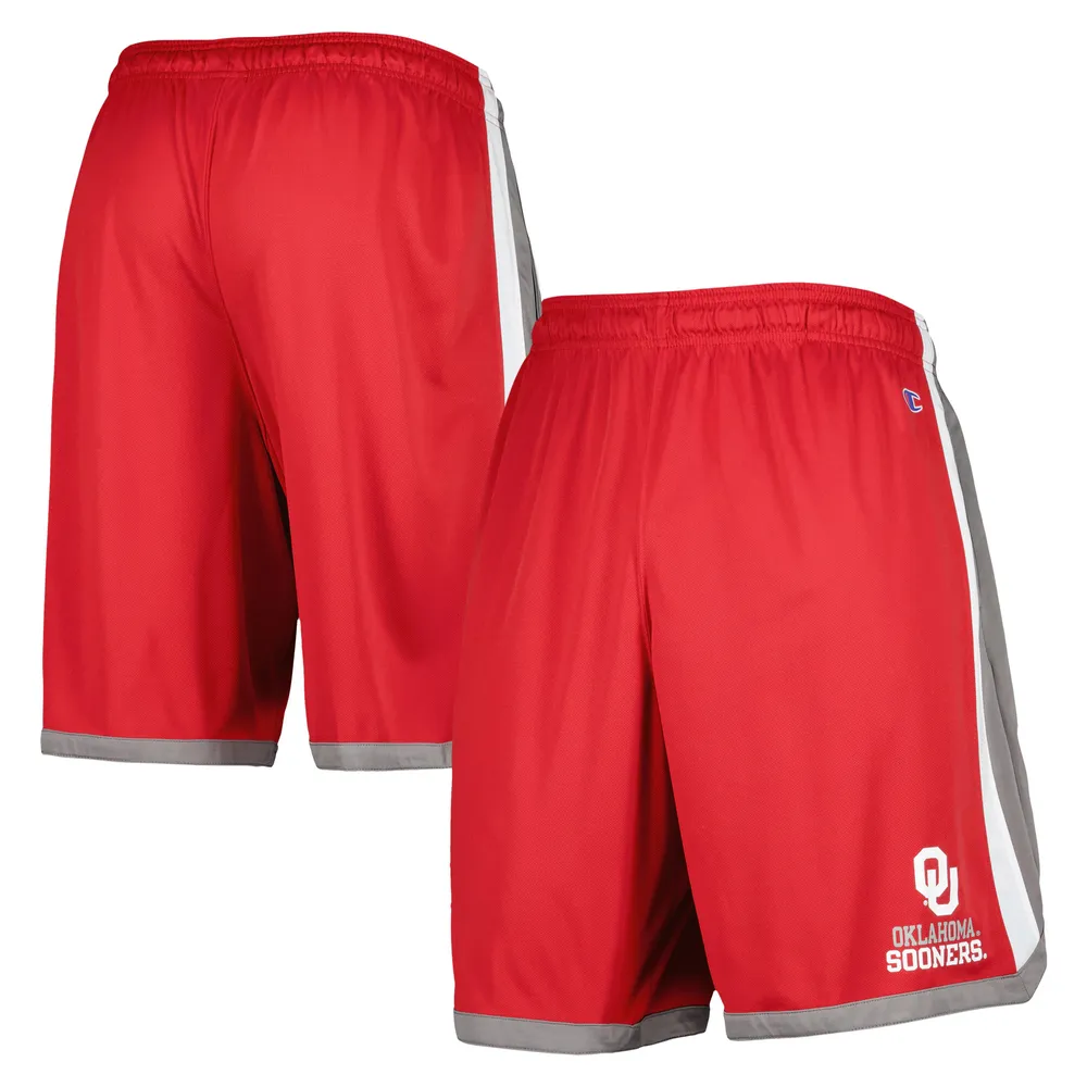 Short de basketball Champion Crimson Oklahoma Sooners pour homme