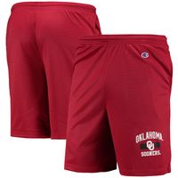 Men's Champion Crimson Oklahoma Sooners Classic Shorts