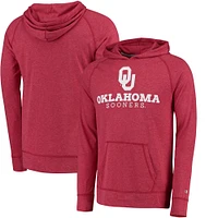 T-shirt à capuche Varsity Play Champion Crimson Oklahoma Sooners pour hommes