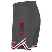 Men's Colosseum Charcoal Oklahoma Sooners Continuity Shorts