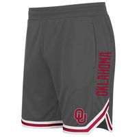 Men's Colosseum Charcoal Oklahoma Sooners Continuity Shorts