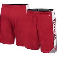 Men's Colosseum Crimson Oklahoma Sooners Haller Shorts