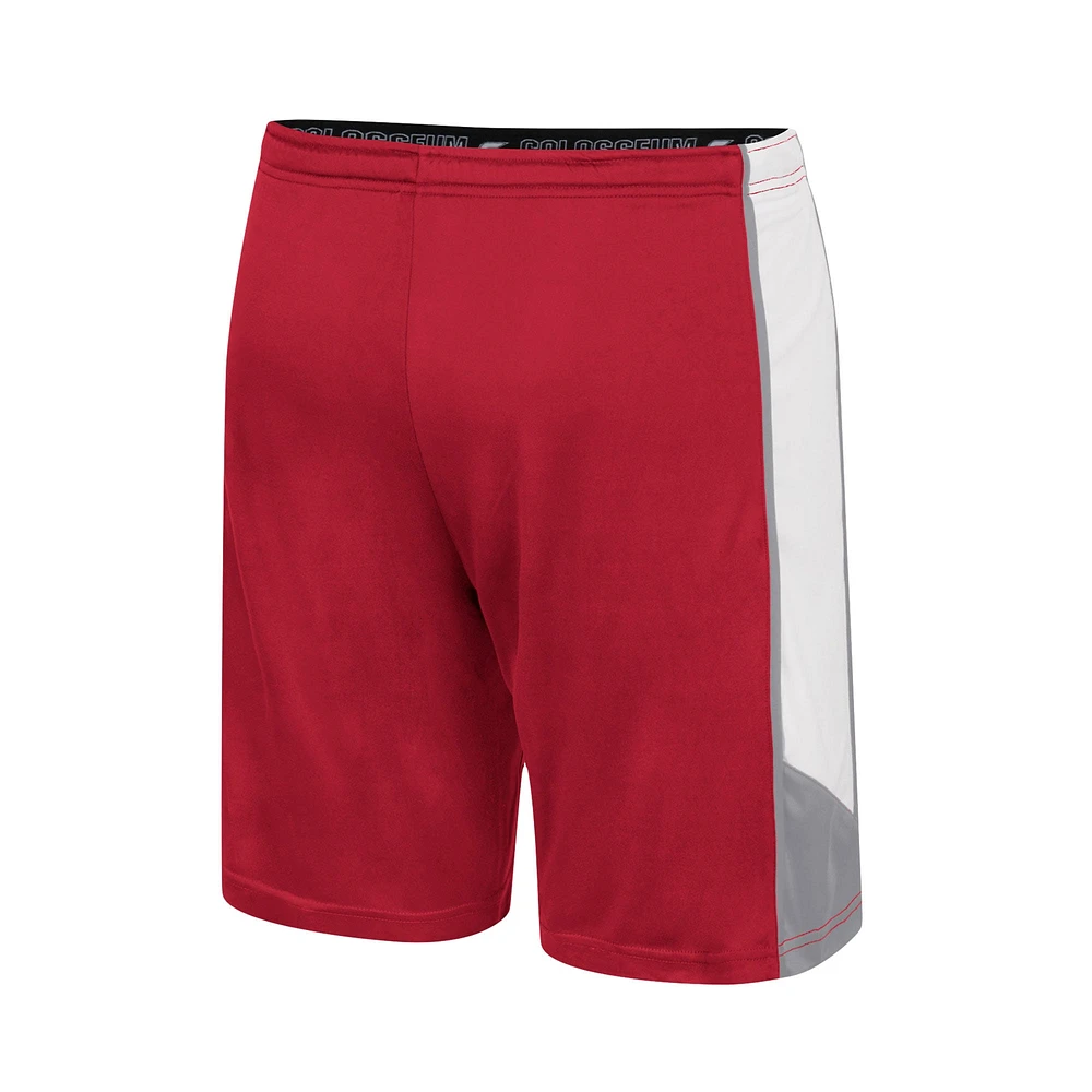 Men's Colosseum Crimson Oklahoma Sooners Haller Shorts