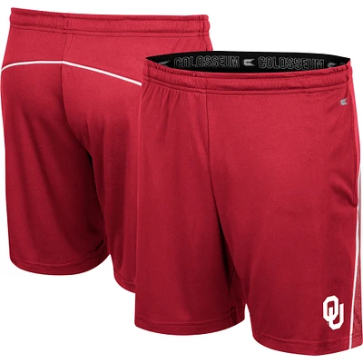 Men's Colosseum Crimson Oklahoma Sooners Laws of Physics Shorts