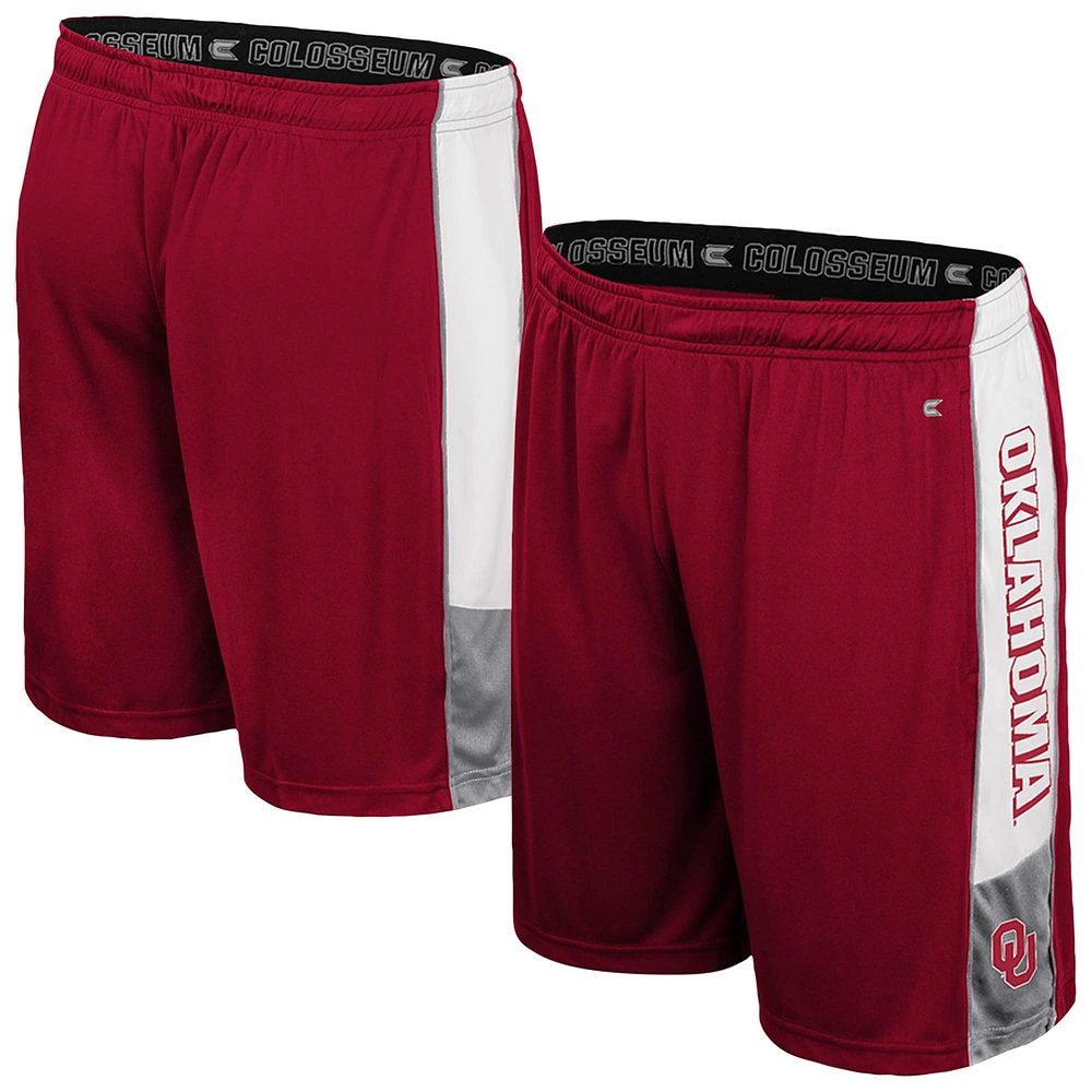 Short Quantum Colosseum Crimson pour homme des Oklahoma Sooners
