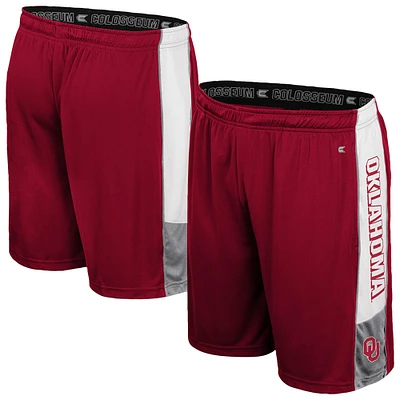 Short Quantum Colosseum Crimson pour homme des Oklahoma Sooners