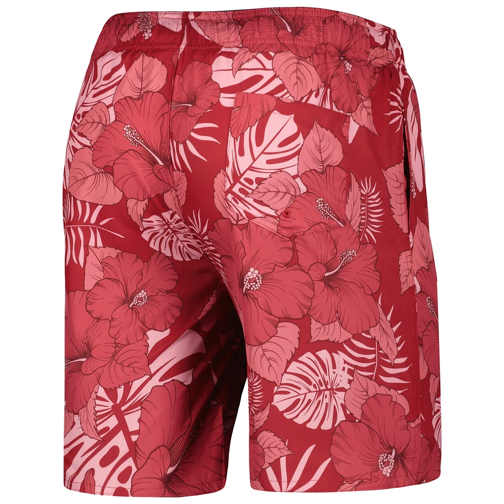 Men's Colosseum Crimson Oklahoma Sooners The Dude Swim Shorts