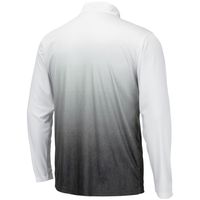 Men's Colosseum Gray Oklahoma Sooners Magic Team Logo Quarter-Zip Jacket