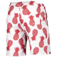 Short de bain Colosseum Oklahoma Sooners Pineapples pour homme, blanc