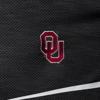 Veste noire Columbia Oklahoma Sooners Scorecard Quarter-Zip pour homme