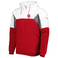 Sweat à capuche Columbia Crimson Oklahoma Sooners Lodge pour homme