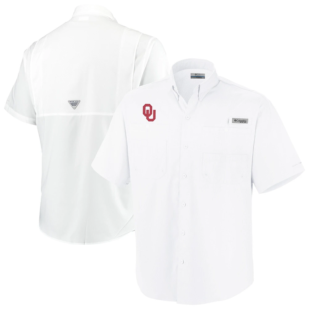 Chemise boutonnée Columbia pour homme Oklahoma Sooners Big & Tall Collegiate Tamiami