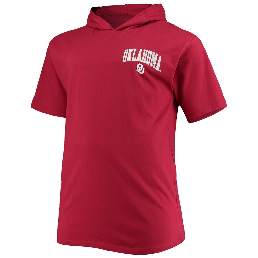 Men's Crimson Oklahoma Sooners Big & Tall Team Hoodie T-Shirt