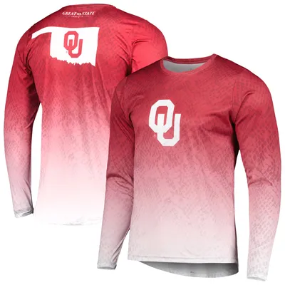 Oklahoma Sooners Knockout State Long Sleeve T-Shirt