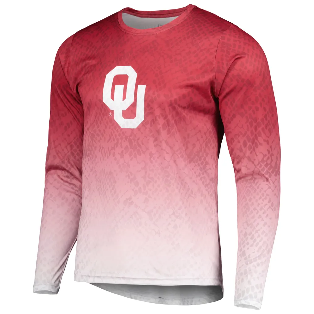 T-shirt à manches longues Crimson Oklahoma Sooners Knockout State pour homme