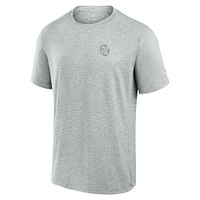 Men's Fanatics Gray Oklahoma Sooners Front Office Tech T-Shirt