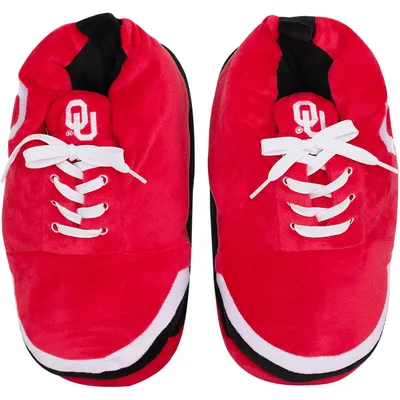 Oklahoma Sooners FOCO Plush Sneaker Slippers