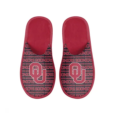 Oklahoma Sooners FOCO Scuff Logo Slide Slippers