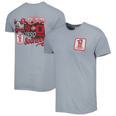 T-shirt Graphite Oklahoma Sooners Vault State Comfort pour homme