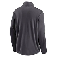 Men's Jordan Brand  Anthracite Oklahoma Sooners Primetime Pacer Performance Half-Zip Top