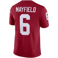 Jordan Brand Men's Jordan Brand Baker Mayfield Crimson Oklahoma