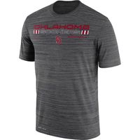 Men's Jordan Brand Charcoal Oklahoma Sooners Velocity Legend Performance T-Shirt