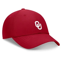 Men's Jordan Brand Crimson Oklahoma Sooners 2024 On-Field Performance Adjustable Hat