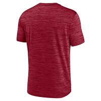 Men's Jordan Brand Crimson Oklahoma Sooners 2024 Sideline Velocity Performance  T-Shirt