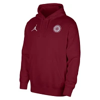 Sweat à capuche Jordan Brand Crimson Oklahoma Sooners Club pour hommes