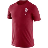 Men's Jordan Brand Crimson Oklahoma Sooners DNA Performance T-Shirt