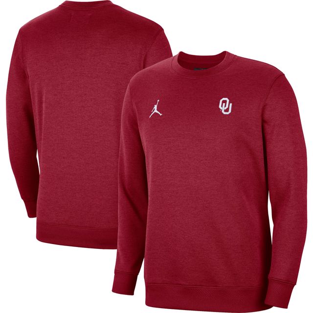 Sweat-shirt à enfiler avec logo Oklahoma Sooners Jordan Brand pour homme